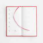 Еженедельник BAZA, датированный, красный