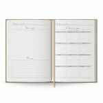 Ежедневник ANACONDA, недатированный, золотистый