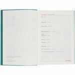 Ежедневник MARTOS, недатированный, бирюзовый