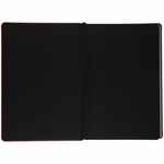 Ежедневник ALANIS, недатированный, черный с красным