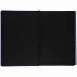 Ежедневник ALANIS, недатированный, черный с фиолетовым