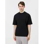 Футболка оверсайз унисекс SIDELINE, черная, размер XS/S