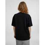 Футболка оверсайз унисекс SIDELINE, черная, размер XS/S