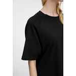 Футболка оверсайз унисекс AVENU, черная, размер XS/S