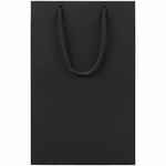 Пакет бумажный PORTA S, вертикальный, черный