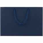 Пакет бумажный AMPLE PLUS M, синий