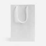 Пакет бумажный с ламинацией LAMI S, белый