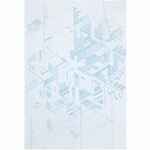 Плед WINTERFLAKE, бело-голубой с люрексом