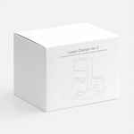 Зарядная станция с часами и подсветкой LARGE CHARGE VER.2, серая