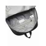 Складной рюкзак COMPACT NEON, черный с белым