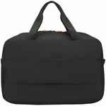 Сумка дорожная COMPACT NEON, черная с оранжевым