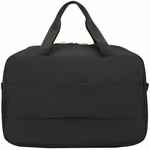 Сумка дорожная COMPACT NEON, черная с зеленым