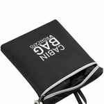 Сумка дорожная COMPACT NEON, черная с белым