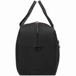 Сумка дорожная COMPACT NEON, черная с розовым