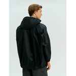 Дождевик-анорак ALATAU, укороченный, черный, единый размер