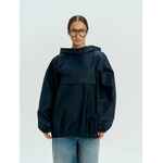 Дождевик-анорак ALATAU, укороченный, темно-синий, единый размер