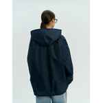 Дождевик-анорак ALATAU, укороченный, темно-синий, единый размер