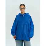 Дождевик-анорак ALATAU, укороченный, синий, единый размер