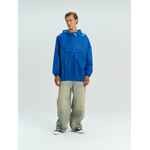 Дождевик-анорак ALATAU, укороченный, синий, единый размер