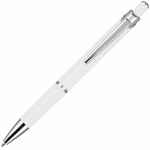Ручка шариковая CHROMOS SOFT TOUCH, белая