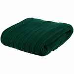Плед TERMOMENT, темно-зеленый