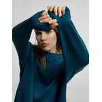 Джемпер оверсайз унисекс STATED в сумке, синий (морская волна), размер S/M