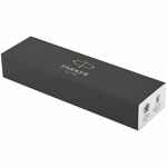 Ручка шариковая PARKER URBAN TWIST METRO METALLIC CT, серебристая