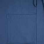 Халат вафельный KIMONO, темно-синий, размер XL/XXL