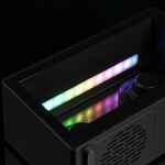 BLUETOOTH-колонка со светомузыкой SENSOFONIC, черная