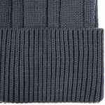 Шапка KNIT BEAT, серая (графит)