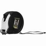 Рулетка METER PLAN, 3 м, черная с белым