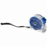 Рулетка SELVAKSI, 3 м, синяя