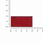 Лейбл тканевый EPSILON, XXS, бордовый