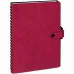 Ежедневник STREP FRONT на заказ, недатированный, малиновый