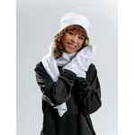 Варежки FLEECY, белые