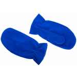 Варежки FLEECY, ярко-синие