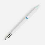 Ручка шариковая DOMINANTA, белая с голубым