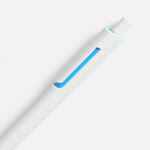 Ручка шариковая DOMINANTA, белая с голубым