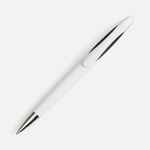 Ручка шариковая NAVE, белая с черным