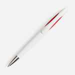 Ручка шариковая NAVE, белая с красным