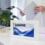 Песочная картина-антистресс ZENSCAPE, белая с синим