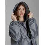 Дождевик-анорак ALATAU, серый, единый размер