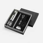 Винный набор VERITAS, черный с серебристым