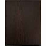 Плакетка PLAQUE XL, венге с серебристой пластиной