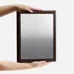 Плакетка PLAQUE XL, венге с серебристой пластиной