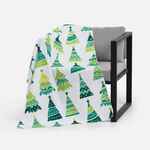 Флисовый плед IMAGINARIO, зеленый