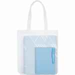 Набор MERRY FLAKES, голубой с белым