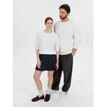 Лонгслив унисекс SILUETTI FUORI, молочно-белый, размер S/M