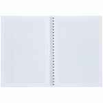 Блокнот SALVADOR в клетку, черный