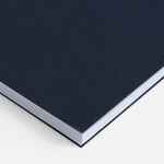 Блокнот SALVADOR в клетку, синий